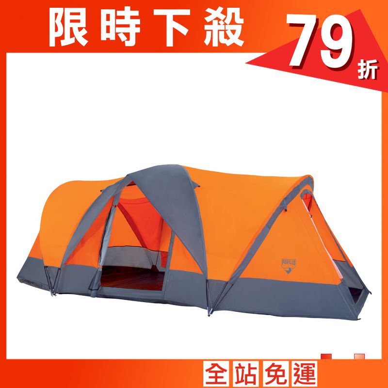【Bestway】四人大型雙門式帳篷