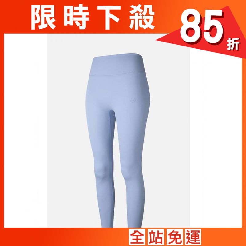 【BARREL】FIT PLAIN LEGGINGS 簡約瑜珈長褲 #ZEN BLUE